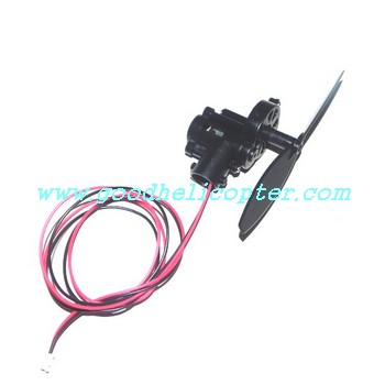 mingji-802-802a-802b helicopter parts tail motor + tail motor deck + tail blade - Click Image to Close